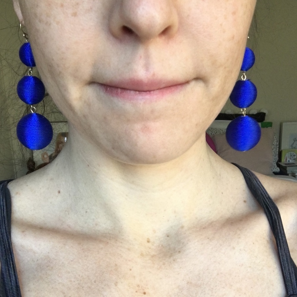Baublebar Cobalt Blue statement earrings